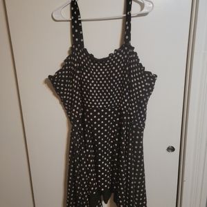 Polka dot summer dress
